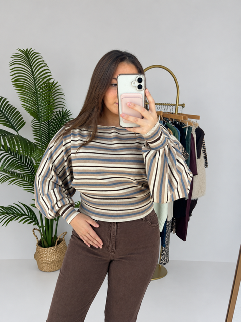 Dani Striped Top